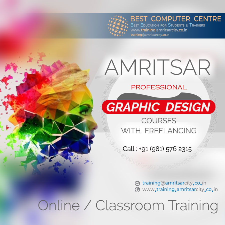 Best Computer Institute in Amritsar: Graphic Design Courses in Amritsar