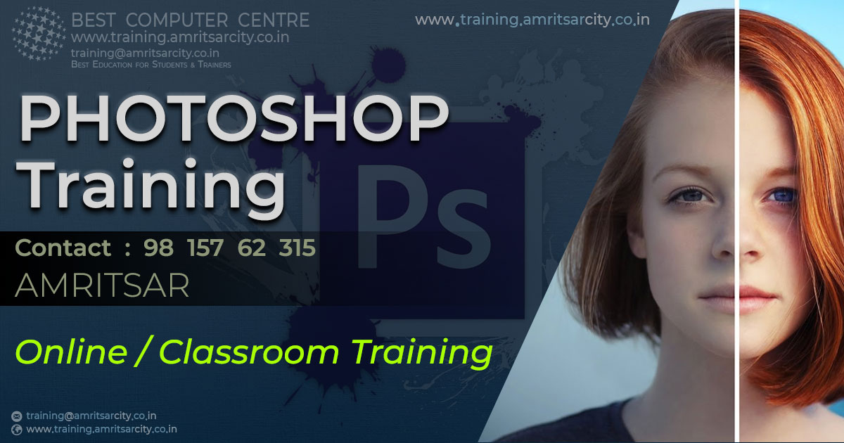 adobe photoshop training amritsar
