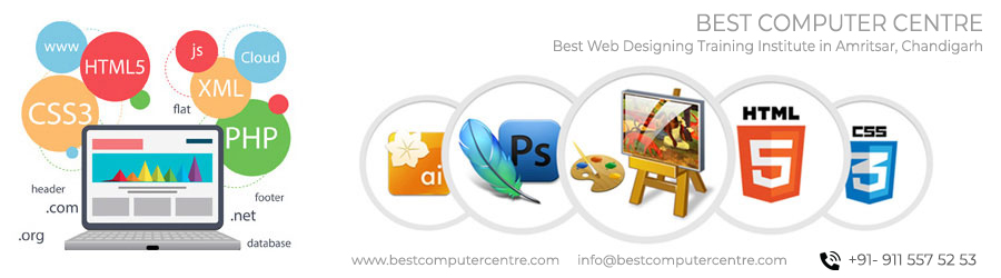 Best Web Designing Institute in Amritsar Chandigarh