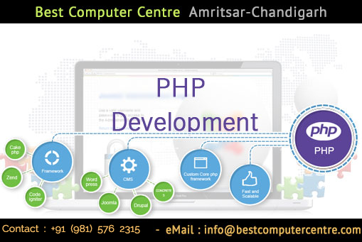 PHP Training Institute in Amritsar, php course in Amritsar